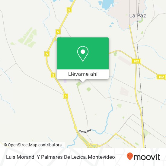 Mapa de Luis Morandi Y Palmares De Lezica