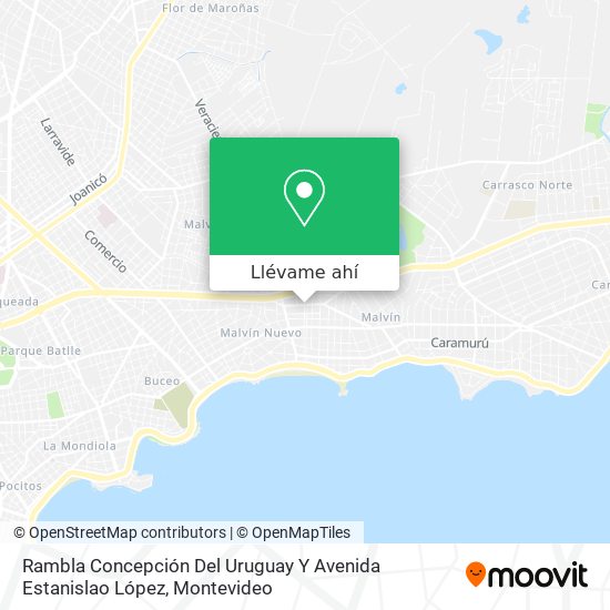Mapa de Rambla Concepción Del Uruguay Y Avenida Estanislao López
