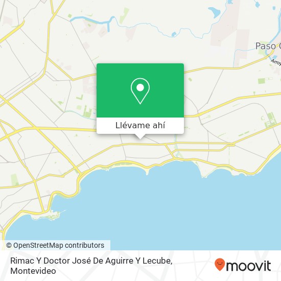 Mapa de Rimac Y Doctor José De Aguirre Y Lecube