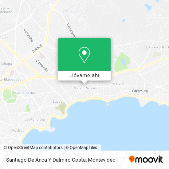 Mapa de Santiago De Anca Y Dalmiro Costa