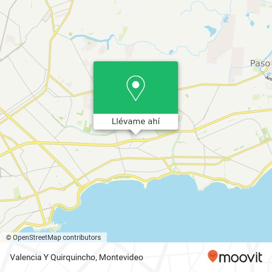 Mapa de Valencia Y Quirquincho