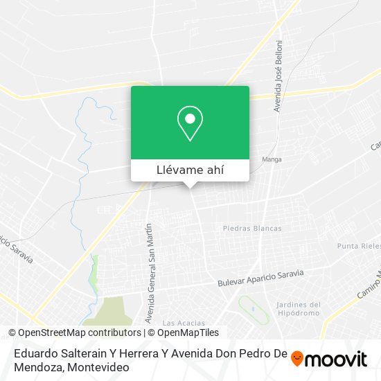 Mapa de Eduardo Salterain Y Herrera Y Avenida Don Pedro De Mendoza