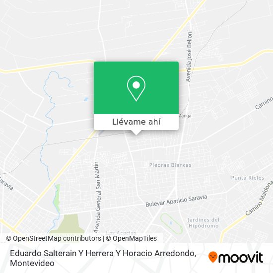 Mapa de Eduardo Salterain Y Herrera Y Horacio Arredondo