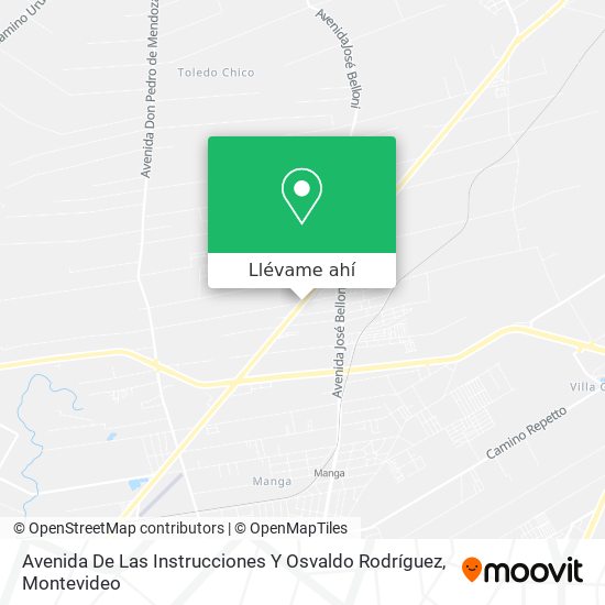 Mapa de Avenida De Las Instrucciones Y Osvaldo Rodríguez