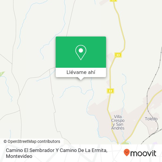 Mapa de Camino El Sembrador Y Camino De La Ermita