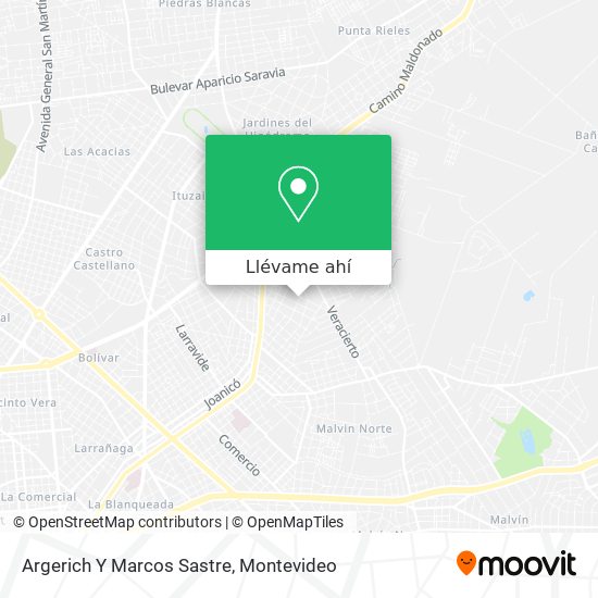 Mapa de Argerich Y Marcos Sastre