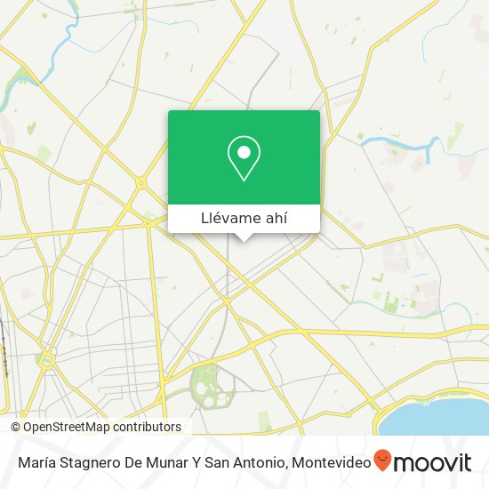Mapa de María Stagnero De Munar Y San Antonio