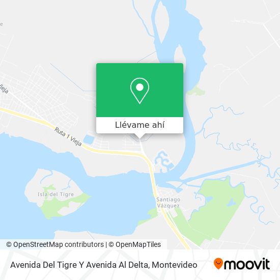 Mapa de Avenida Del Tigre Y Avenida Al Delta