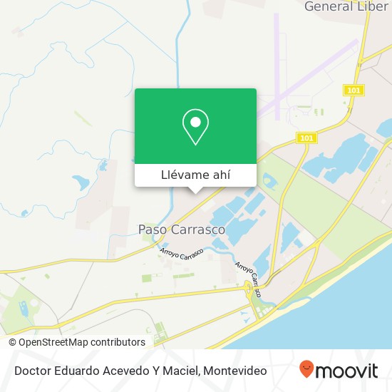 Mapa de Doctor Eduardo Acevedo Y Maciel