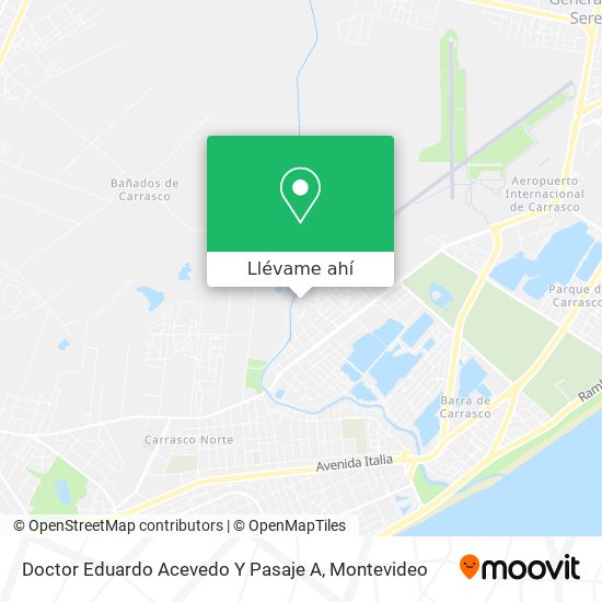 Mapa de Doctor Eduardo Acevedo Y Pasaje A