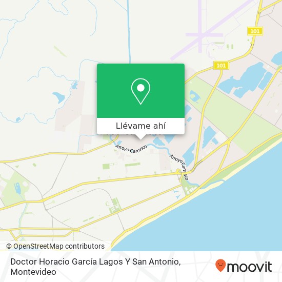 Mapa de Doctor Horacio García Lagos Y San Antonio