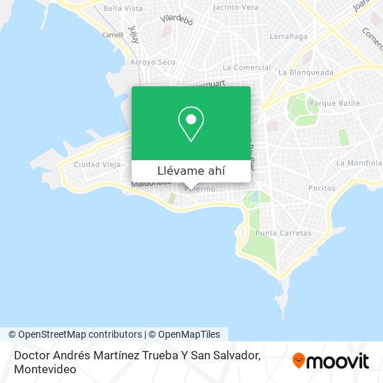 Mapa de Doctor Andrés Martínez Trueba Y San Salvador
