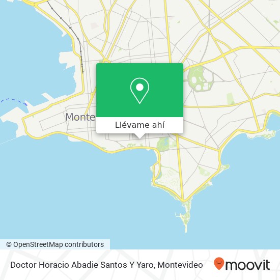 Mapa de Doctor Horacio Abadie Santos Y Yaro
