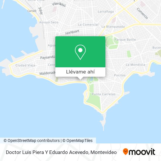 Mapa de Doctor Luis Piera Y Eduardo Acevedo