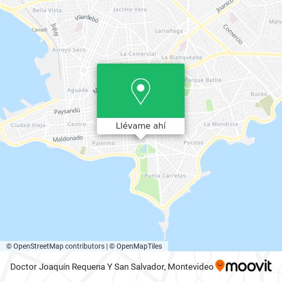 Mapa de Doctor Joaquín Requena Y San Salvador