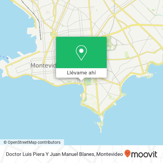 Mapa de Doctor Luis Piera Y Juan Manuel Blanes