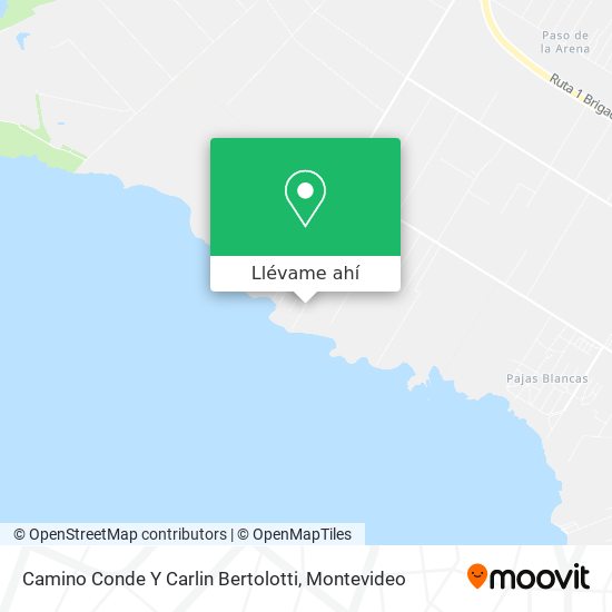 Mapa de Camino Conde Y Carlin Bertolotti