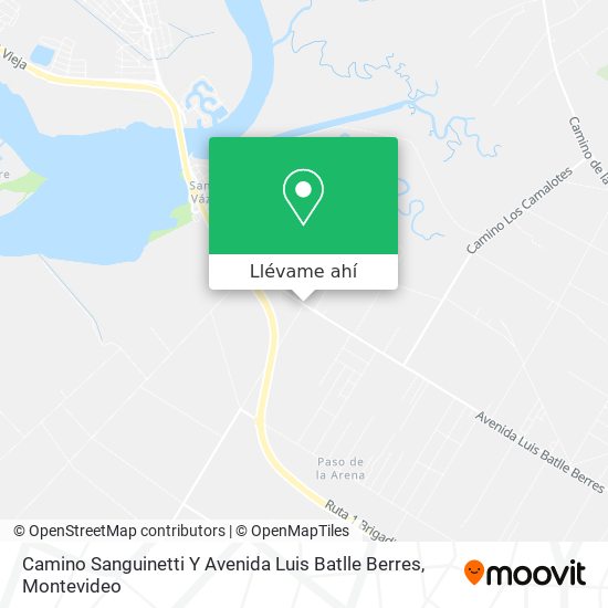 Mapa de Camino Sanguinetti Y Avenida Luis Batlle Berres