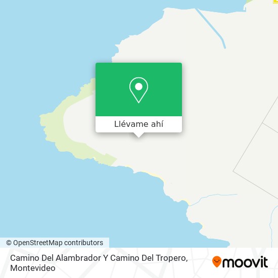 Mapa de Camino Del Alambrador Y Camino Del Tropero