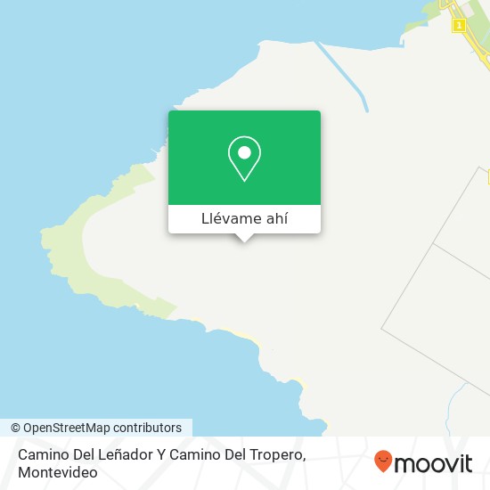 Mapa de Camino Del Leñador Y Camino Del Tropero
