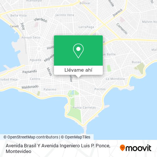 Mapa de Avenida Brasil Y Avenida Ingeniero Luis P. Ponce