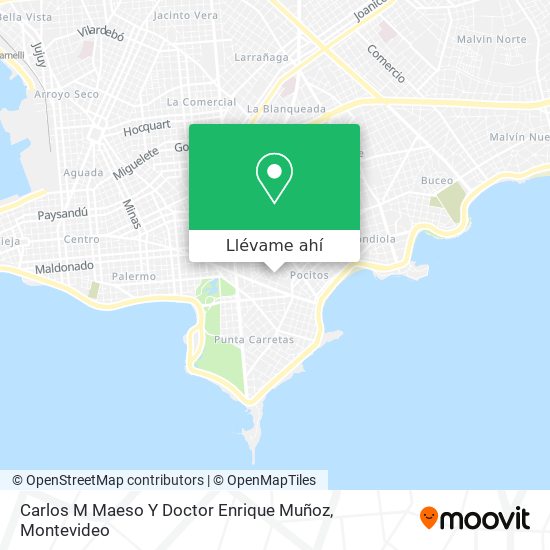 Mapa de Carlos M Maeso Y Doctor Enrique Muñoz