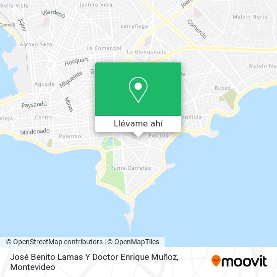 Mapa de José Benito Lamas Y Doctor Enrique Muñoz