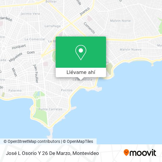 Mapa de José L Osorio Y 26 De Marzo