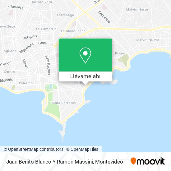 Mapa de Juan Benito Blanco Y Ramón Massini