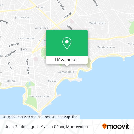 Mapa de Juan Pablo Laguna Y Julio César