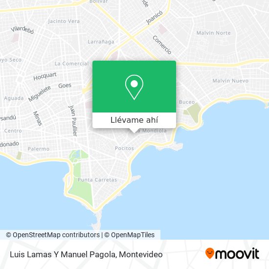Mapa de Luis Lamas Y Manuel Pagola