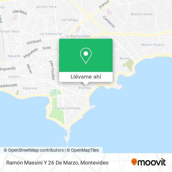 Mapa de Ramón Massini Y 26 De Marzo