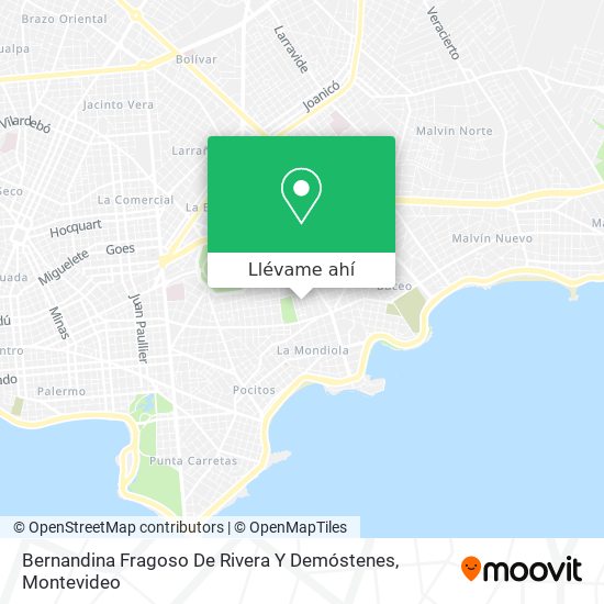 Mapa de Bernandina Fragoso De Rivera Y Demóstenes