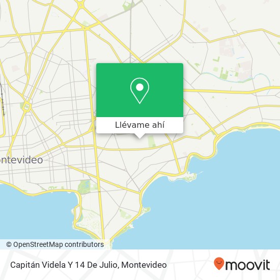 Mapa de Capitán Videla Y 14 De Julio