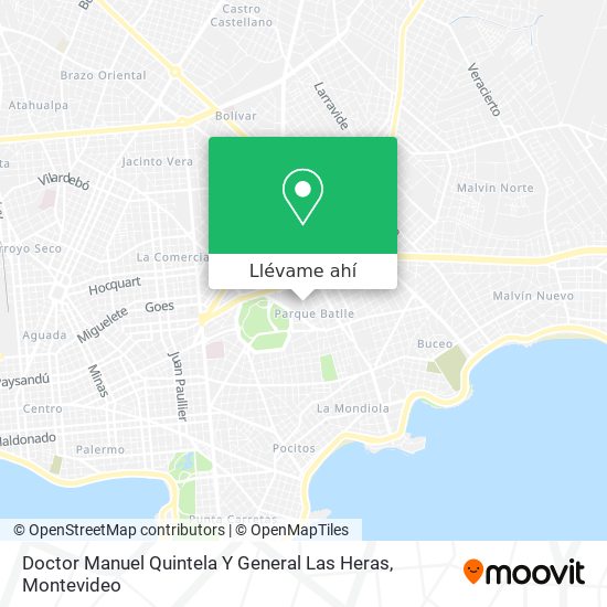 Mapa de Doctor Manuel Quintela Y General Las Heras
