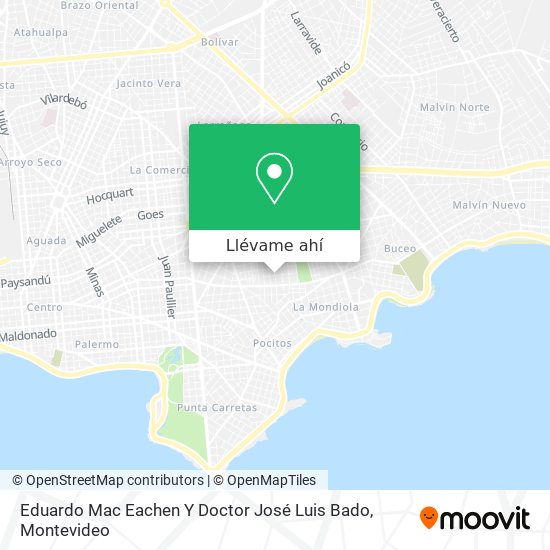Mapa de Eduardo Mac Eachen Y Doctor José Luis Bado