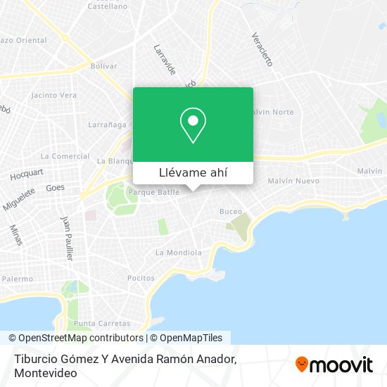 Mapa de Tiburcio Gómez Y Avenida Ramón Anador