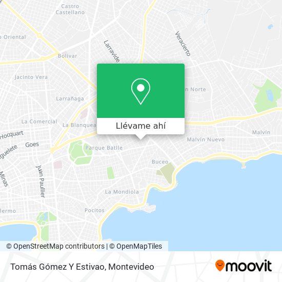 Mapa de Tomás Gómez Y Estivao