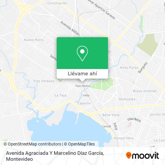Mapa de Avenida Agraciada Y Marcelino Díaz García