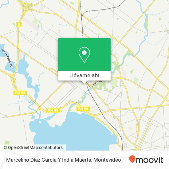 Mapa de Marcelino Díaz García Y India Muerta