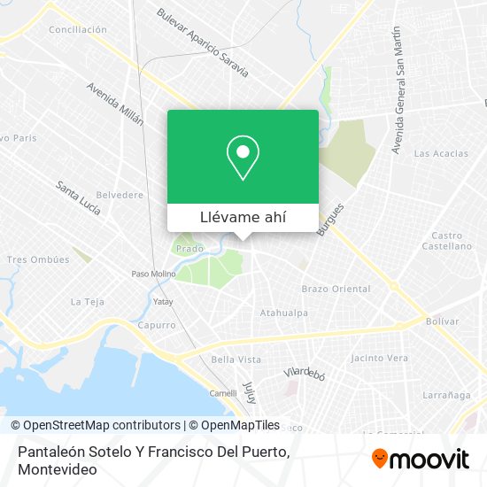 Mapa de Pantaleón Sotelo Y Francisco Del Puerto