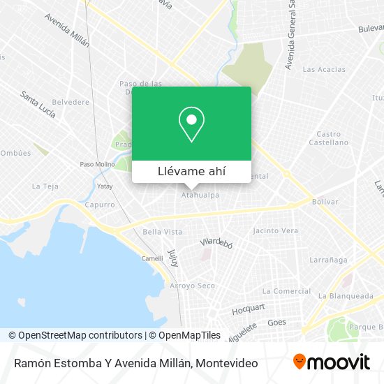 Mapa de Ramón Estomba Y Avenida Millán