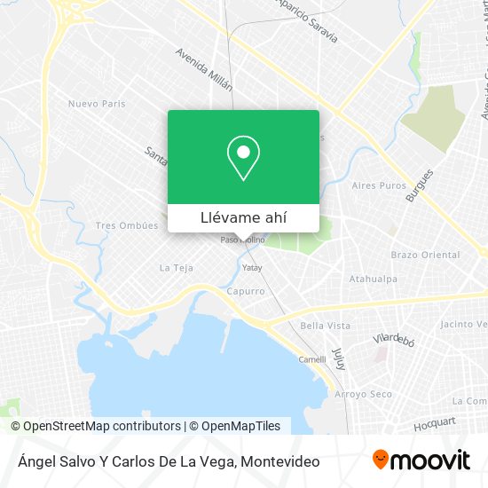 Mapa de Ángel Salvo Y Carlos De La Vega