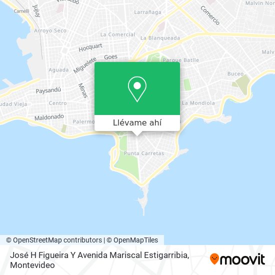 Mapa de José H Figueira Y Avenida Mariscal Estigarribia