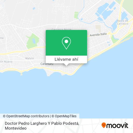 Mapa de Doctor Pedro Larghero Y Pablo Podestá