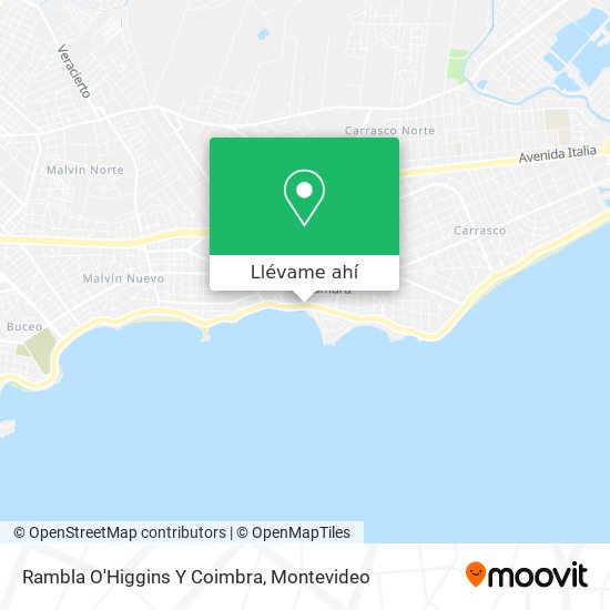 Mapa de Rambla O'Higgins Y Coimbra