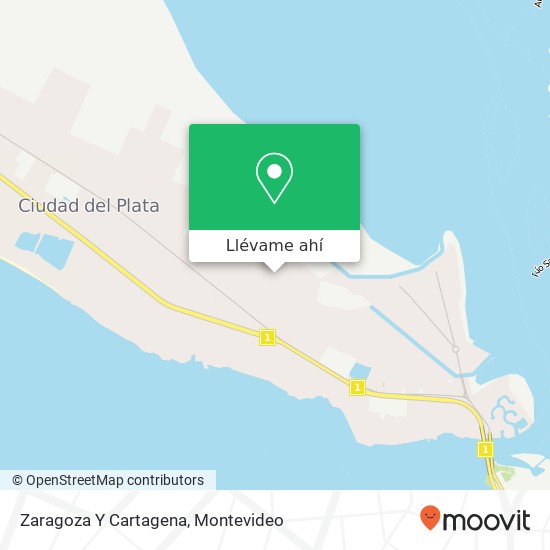 Mapa de Zaragoza Y Cartagena