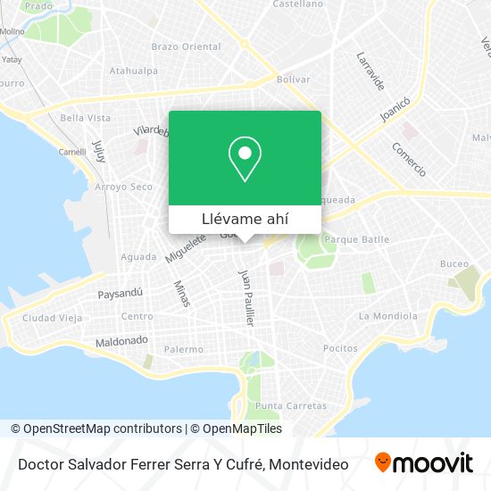 Mapa de Doctor Salvador Ferrer Serra Y Cufré