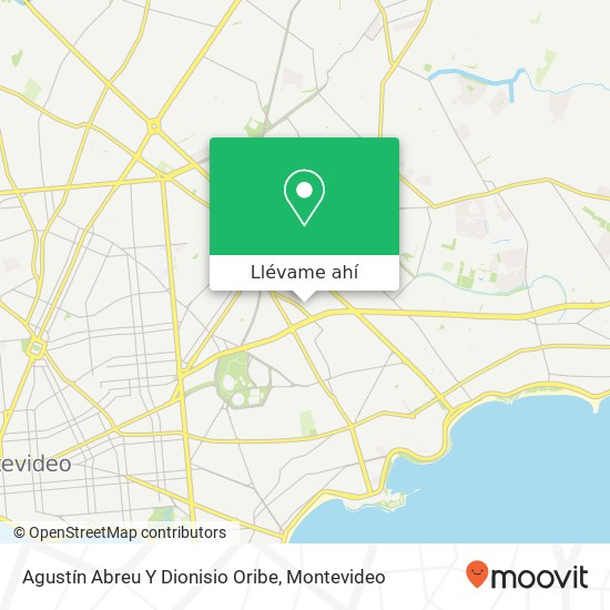 Mapa de Agustín Abreu Y Dionisio Oribe