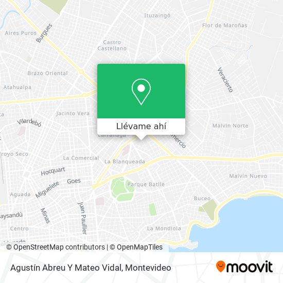 Mapa de Agustín Abreu Y Mateo Vidal